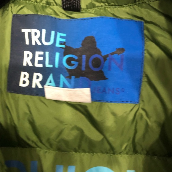 Signature True religion down insulated vest  size s - Picture 3 of 7